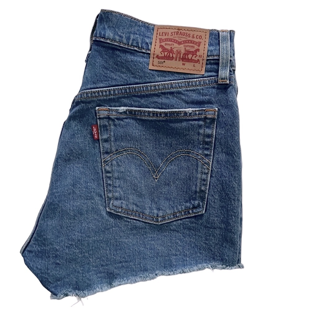 NWOT Levi’s 501 High Rise Shorts - Picture 9 of 13